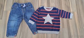 SETY/KOMPLETY PRE CHLAPCOV, M&S, veľ. 74 a 80