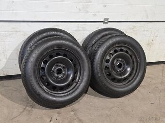 Zimná Sada 5x112+Zimné Pneu Dunlop 205/60 R16