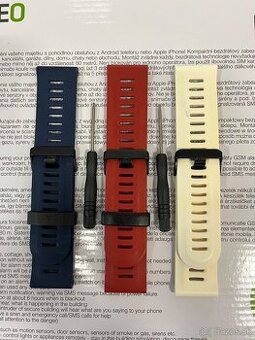 3ks Garmin Fenix 26mm remienok bez QuickFit