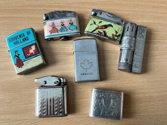 Staré zapaľovače aj Zippo a strieborné Kablo
