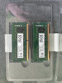 Predám 2X 8gb ram pre notebook. 16GB RAM kingston
