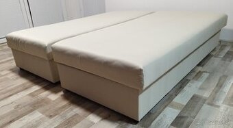 2 rovnake valendy bezove, 85x195x43 cm