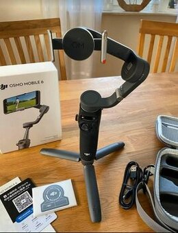 DJI Osmo Mobile 6 s príslušenstvom, nový s dokladom