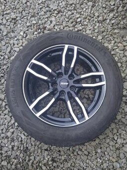 17" alu AUDI Q 3 a VW TIGUAN + letné pneu.