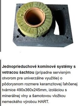 Komínová zostava - komplet