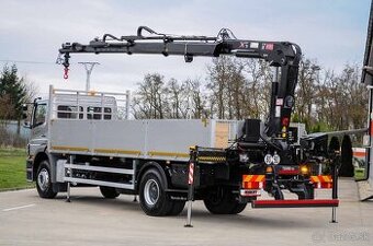 MERCEDES BENZ AXOR 1829 VALNÍK + HYDRAULICKÁ RUKA TOP STAV