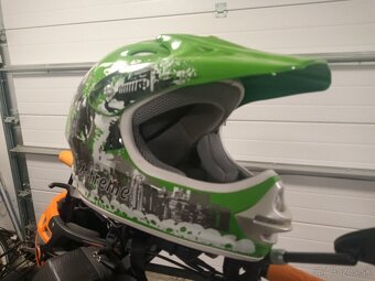 Detská motocrossová prilba