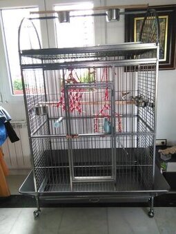 Predám NEPOUŽÍVANÁ klietka (voliéra) pre papagája, iné vtáky