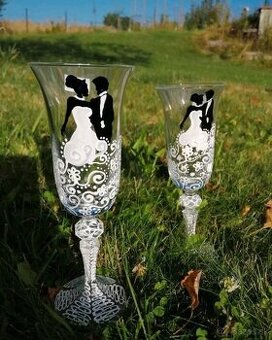 Svadobné Poháre rôzne