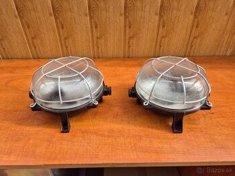 Retro bakelitová nástenná - stropná lampa