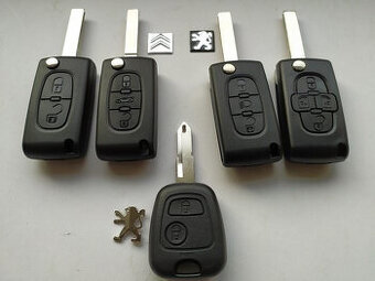 PEUGEOT / CITROEN - 2, 3 a 4 tlač. obal kľúča