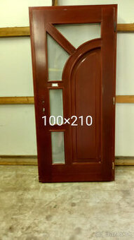 Vchodové Euro dvere so Zárubnou a sklom z Masívu 2