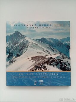 Sada Slovenských minci Turín 2006