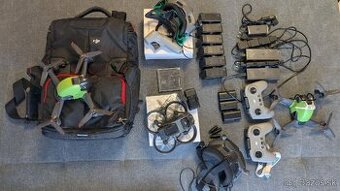DJI FPV / Avata komplet – 3 drony, Goggles 2, Goggles V2