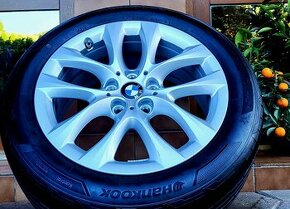 alu R17 5x112, senzory tlaku, letné pneu 205/55, orig. BMW 2 - 1