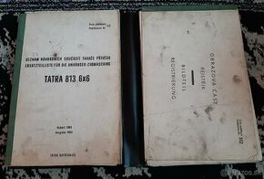 Katalóg Náhradných Dielov Tahaču Tatra 813 6x6 - 1