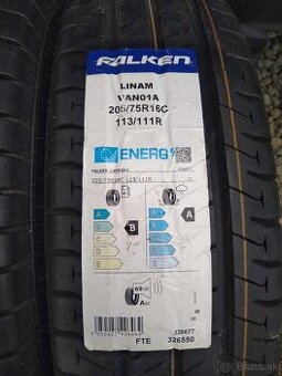 Letné dodávkové pneu 205/75 R16C 113/111R