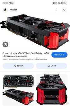 RX 6800 XT 16 GB Red Devil