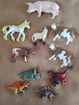 Zvieratka Schleich a dinosaury