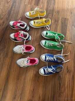 Predám tenisky nike,adidas a converse