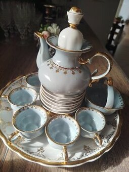 Kyjevský porcelán moka sada