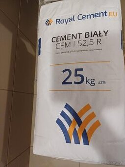 Biely cement