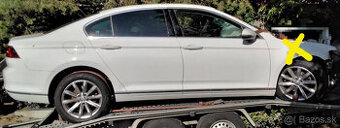 Volkswagen Passat B8 2.0 TDi 2017 predám ZADNÝ NÁRAZNÍK, DVE