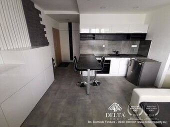 DELTA - Útulný, moderný 1-izbový byt s balkónom na prenájom