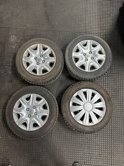 185/65R15 zimné na plechových diskoch 4x108