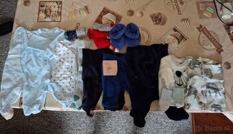 Detské oblečenie chlapec zima vel. 56