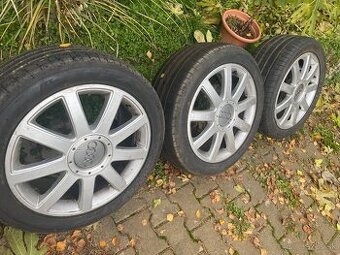 Predám Letné Pneumatiky R17 originál Audi