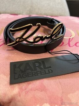 Opasok kožený Lagerfeld