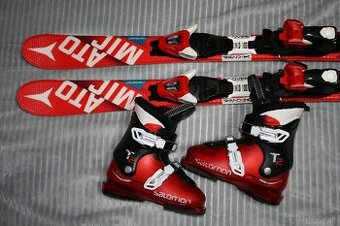 lyže Atomic XT 90 cm, hadia koža