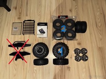 Doplnkové diely pre expedičné vozidlá