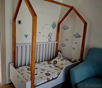 Detska postielka Pinette 3 v 1