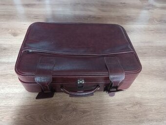 Retro kožený kufor - 1