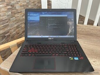 Herný Asus ROG GL552 s 6300HQ,8gb ram,SSD+HDD,GTX 960m