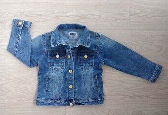 Riflová bunda +zadarmo troje tenisky, bunda