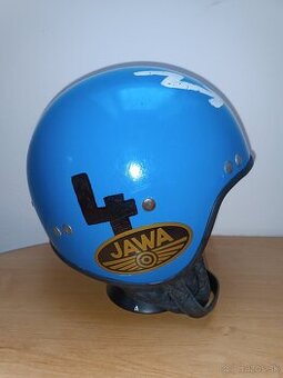Stará retro přilba, helma - Jawa