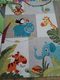 Detský koberec - zvieratka