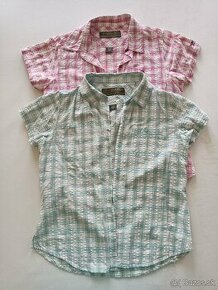 Dámska letná košeľa ružová alebo zelená č. 40 - 1