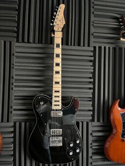 Schecter tele PT Fastback, čierna