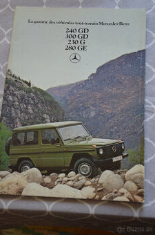 Prospekty Mercedes G + program