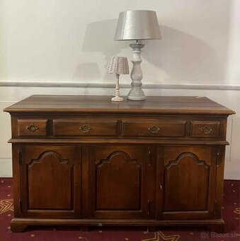 Komoda, bazar, masív, drevo, v 91cm, š 157cm, h 55 cm
