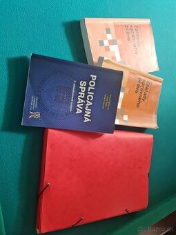 Predám knihy Správne právo a Policajná správa