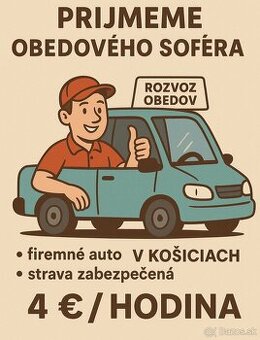 Hľadáme obedového šoféra
