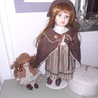 Krásne porcelánové bábiky