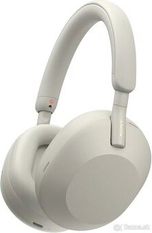 Slúchadlá Sony WH 1000 xm5 ANC strieborné