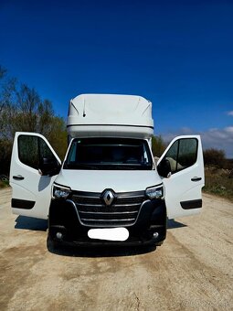 🚚 Renault Master 2.3 dCi Valník s plachtou, spacia nadstavba