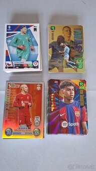 Predám futbalové kartičky Panini, Topps,T.C 130ks